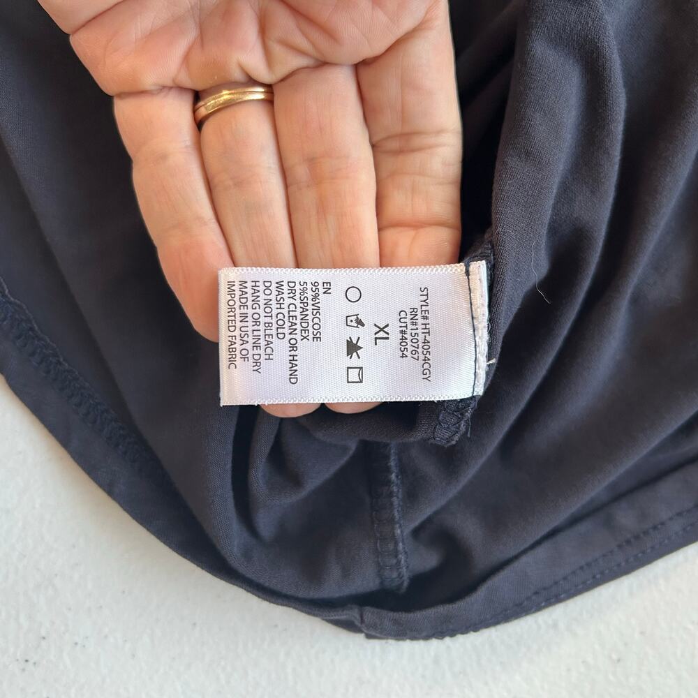 Harley-Davidson Rhinestone Embellished Split Tied Sleeve Women's Sz XL - Picture 9 of 13